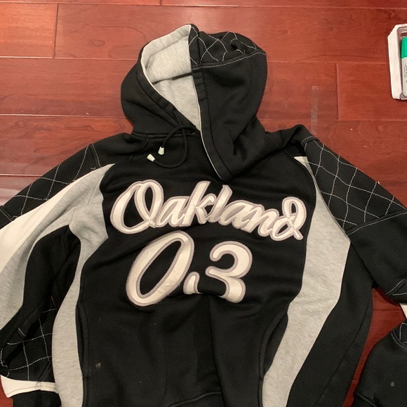 Vintage Y2K Oakland raiders hoodie - Picture 1 of 5